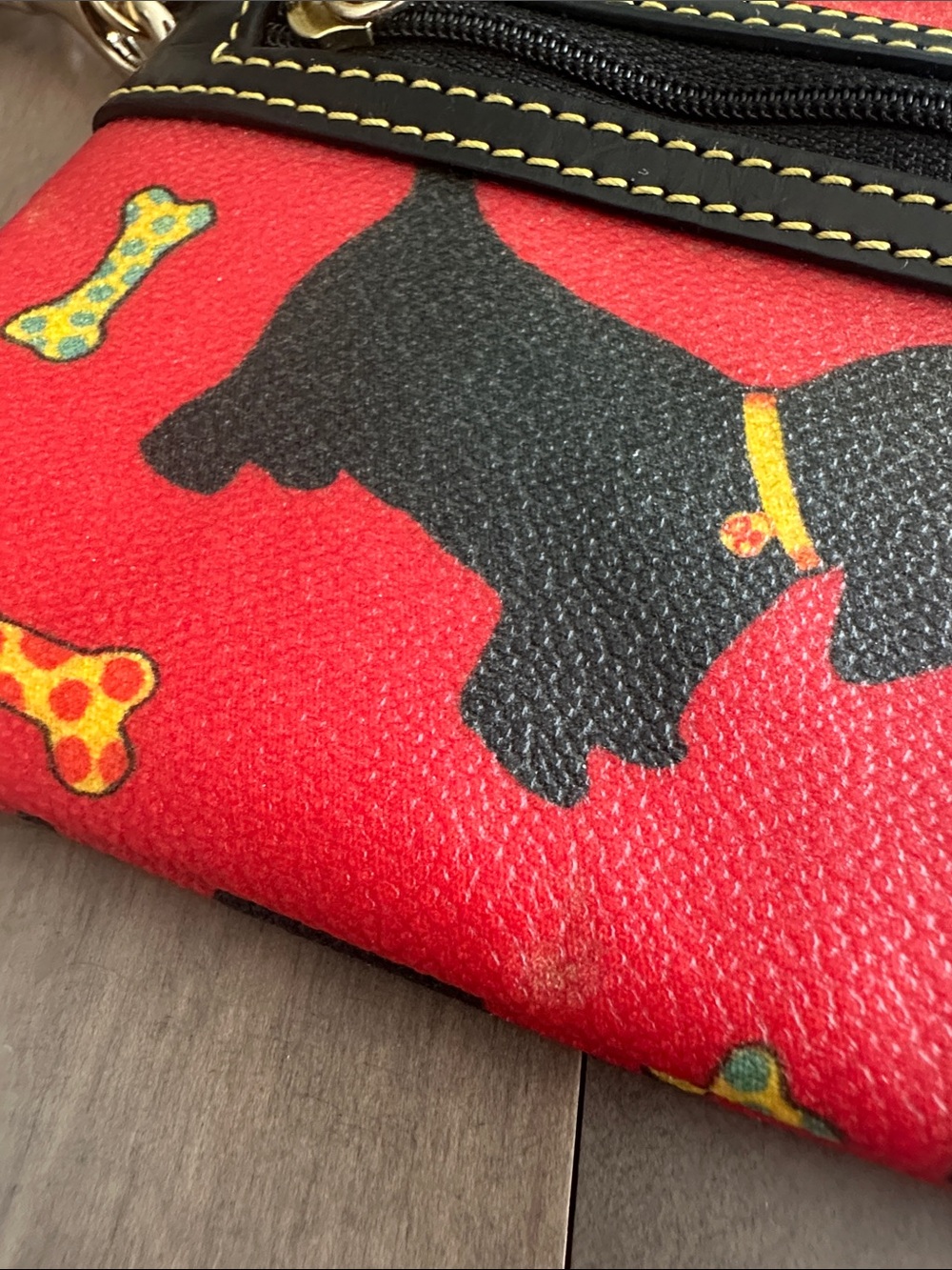 Bundle Dooney & Bourke 2 wristlets & 1 Kisslock pouch - Picture 8 of 12